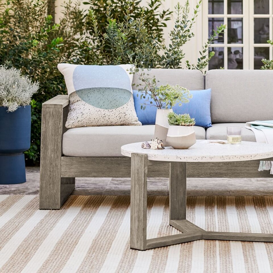 Bishop Indoor/Outdoor Pedestal Planters - West Elm UK